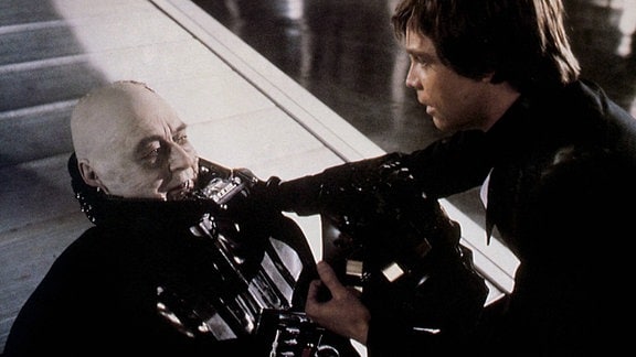 Darth Vader mit Luke Skywalker