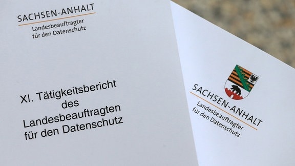 Druckausgaben des Tätigkeitsberichtes über den Datenschutz des Landes Sachsen-Anhalt
