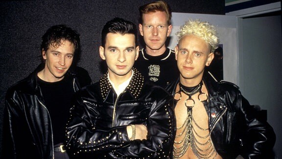 Die Band Depeche Mode, 1988 in Berlin