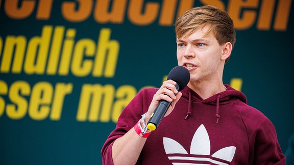 Timon Dzienus, Bundessprecher der Grünen Jugend