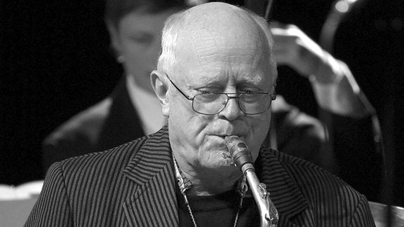 Ernst-Ludwig Petrowsky bei Jazz for Fun im Alten Schlachthof Dresden.