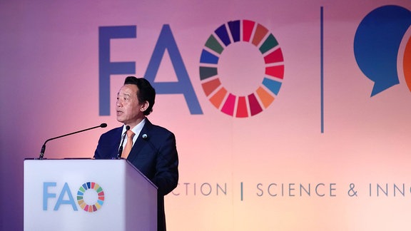 Der chinesische Generaldirektor der FAO Qu Dongyu 