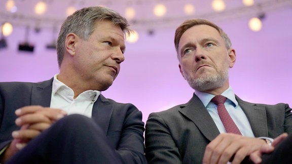 Robert Habeck und Christian Lindner