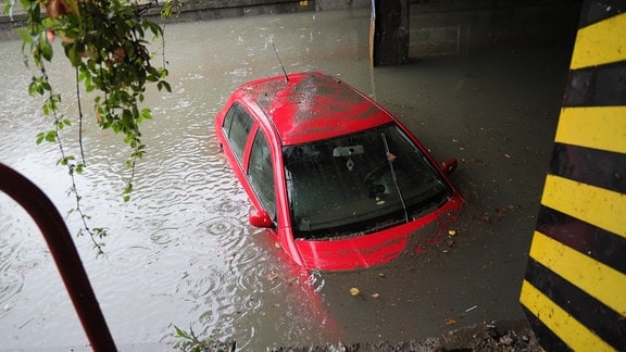 Dam in Poland overflows - Flood coming to Saxony