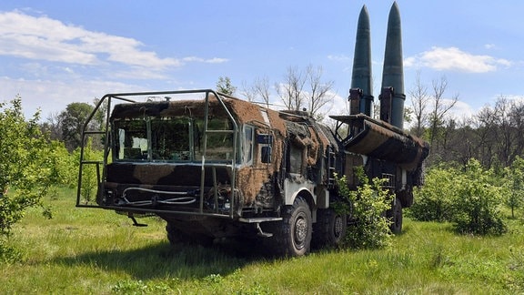 Raketensystem Iskander-M der Streitkräfte Russlands