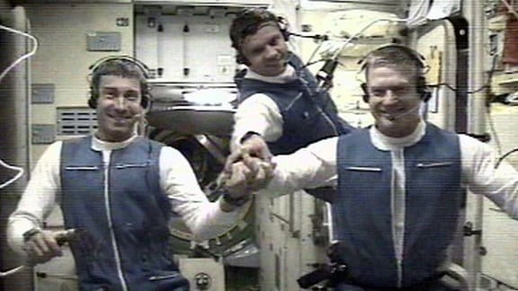Erste Langzeitbesatzung der ISS