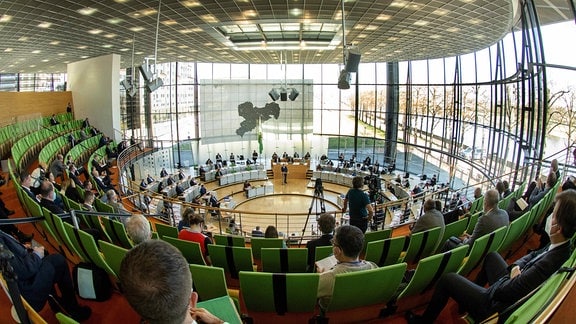 Plenum im Sächsischer Landtag