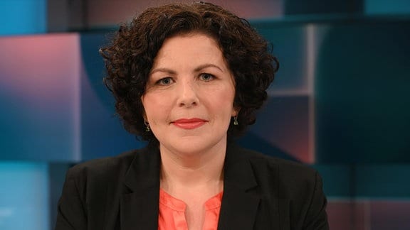 Politikerin Amira Mohamed Ali, BSW, Parteivorsitzende, zu Gast in der ARD Talkshow Hart aber fair 