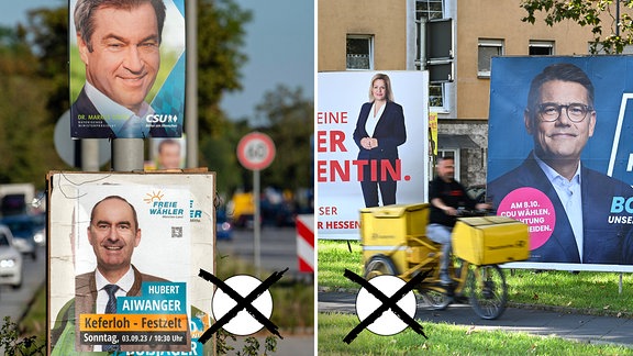 Landtagswahlen in Bayern und Hessen 