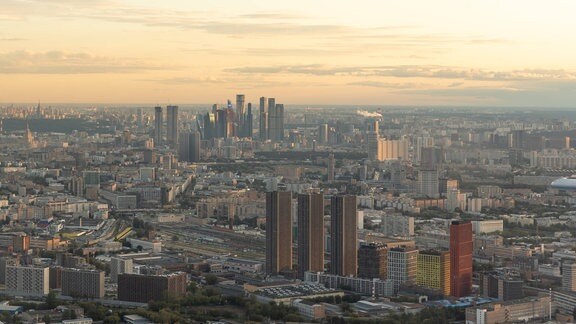 Skyline von Moskau