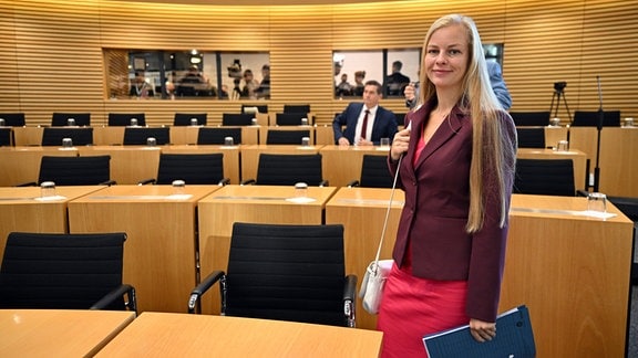 Wiebke Muhsal, AfD-Abgeordnete im Thüringer Landtag.