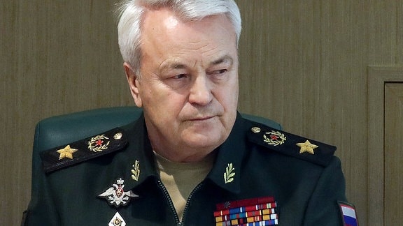 Nikolai Pankow Vize-Verteidigungsminister Russland