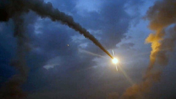 Abschuss eine russischen Onyx-Rakete (Archivbild)