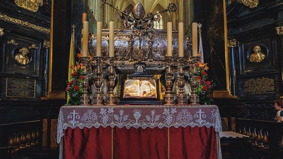 St. Stanislaus-Altar in der Wawel-Schlosskathedrale in Krakau