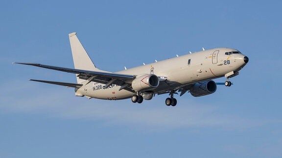 Aufklärungsflugzeug Boeing P-8A Poseidon der US Air Force