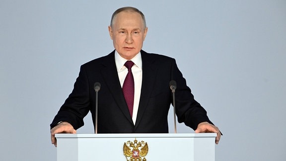 Putin bei Rede zur Lage der Nation