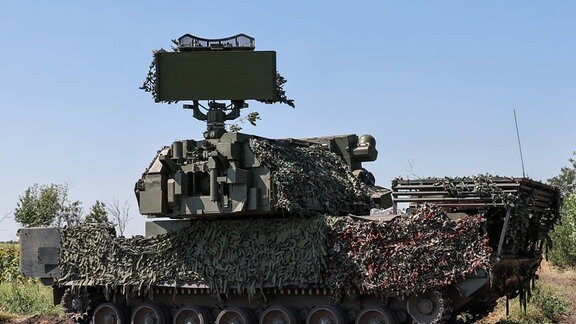 Tor-M2 russisches Kurzstrecken-Flugabwehrraketen-System 