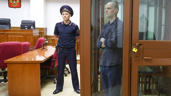US-Journalist Evan Gershkovich in russischer Haft