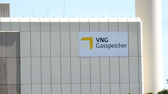 Anlagen für die Speicherung von Gas stehen auf dem Gelände des Untergrund-Gasspeichers der VNG AG.