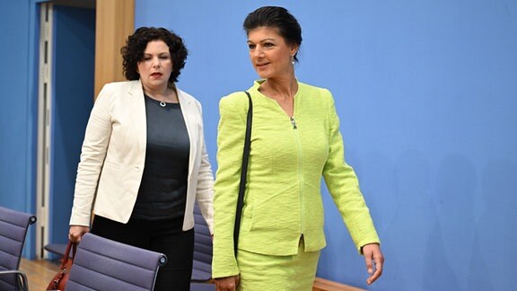 "Bündnis Sahra Wagenknecht" Will Gruppe Im Bundestag Werden | MDR.DE