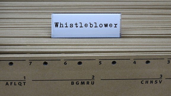 Hängeregister und Whistleblower