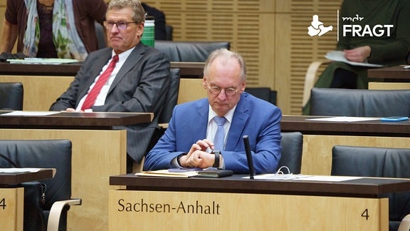 Reiner Haseloff bei einer Sitzung des Bundesrats in Berlin 