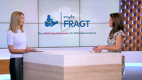 Ana Plasencia im Gespräch mit Claudia Reiser von mdrFRAGT zu den Ergebnissen