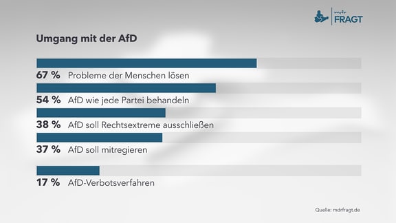 MDR fragt - Umgang mit der AfD