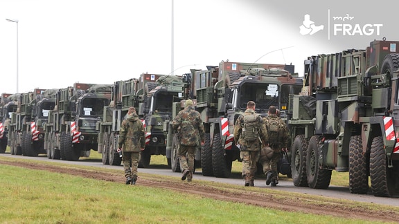 Flugabwehrraketengruppe 24 der Bundeswehr mit dem US-Waffensystem Patriot 