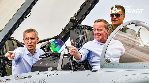 Luftwaffen-Manöver Air Defender 2023 mit Besuch von Verteidigungsminister Boris Pistorius (SPD) und Nato-Generalsekretär Jens Stoltenberg.