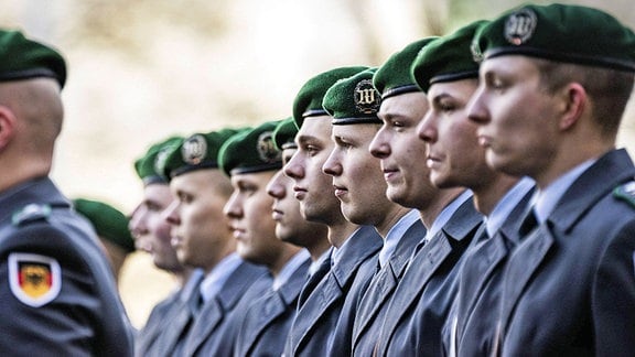 Soldaten des Wachbataillon der Bundeswehr
