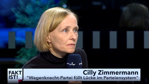 MDRfragt-Mitglied Cilly Zimmermann aus Dresden zu ihren Erwartungen an eine Sahra-Wagenknecht-Partei