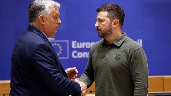 Viktor Orbán und Wolodymyr Selenskyj