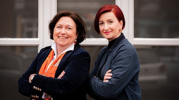 Frauenärztin Katrin Schaudig + Moderatorin Katrin Simonsen