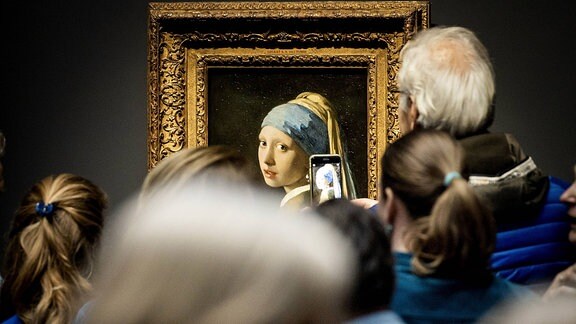 "Das Mädchen mit dem Perlenohrring" im Reichsmuseum Amsterdam