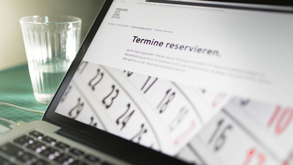 Online Terminvergabe einer Stadtverwaltung