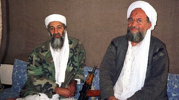 Getöteter Al-Kaida-Chef Sawahiri mit Osama bin Laden