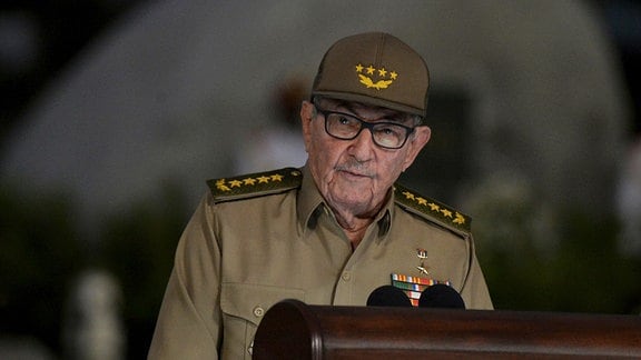 Raul Castro, Chef der Kommunistischen Partei Kubas und frühere Präsident