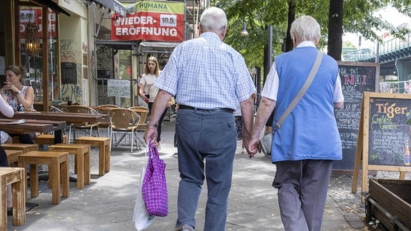 Senioren-Paar in Berlin