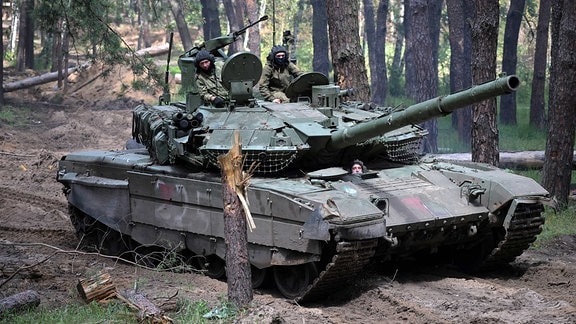 Ein russischer T-90 M-Panzer