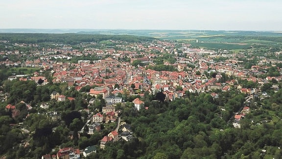 Die Stadt Eisenberg im Saale-Holzland-Kreis