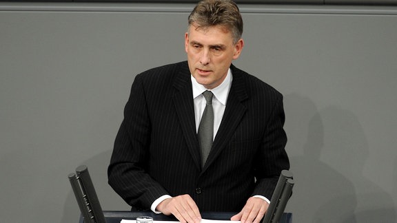 Manfred Behrens, CDU, im Deutschen Bundestag