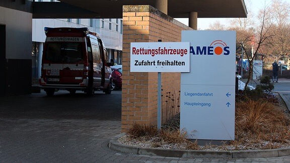 Die Ameos-Klinik von außen