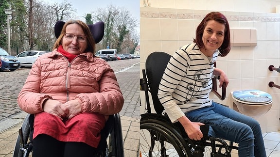 Collage Rollstuhlfahrerinnen