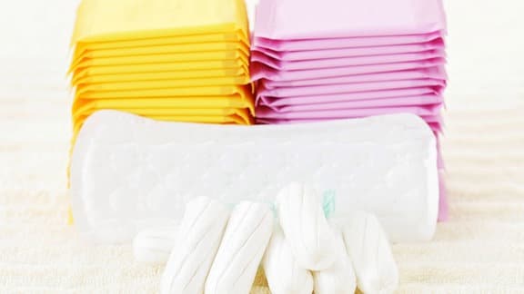 Menstruationsartikel (Tampons und Binden)