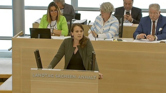 Debatte über Kliniken im Landtag Sachsen-Anhalt
