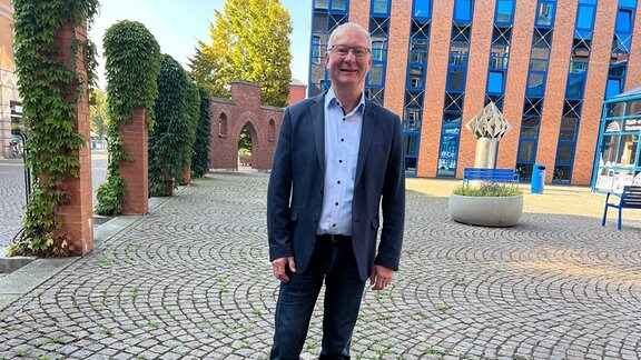 Armin Schenk, amtierender Oberbürgermeister der CDU in Bittefeld-Wolfen.