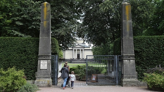 Eingang Tierpark Dessau