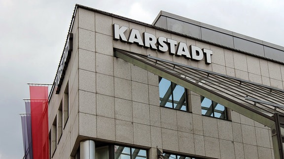 Die Karstadt-Filiale in Dessau