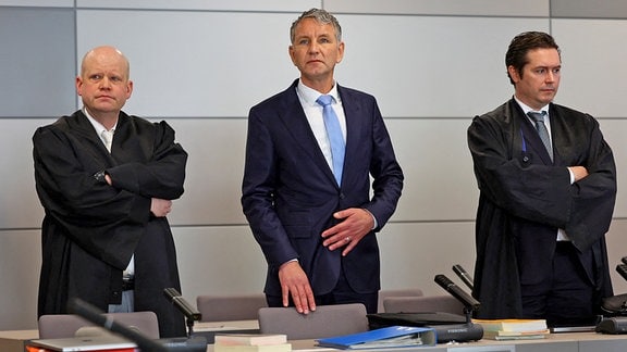 Björn Höcke im Gerichtssaal